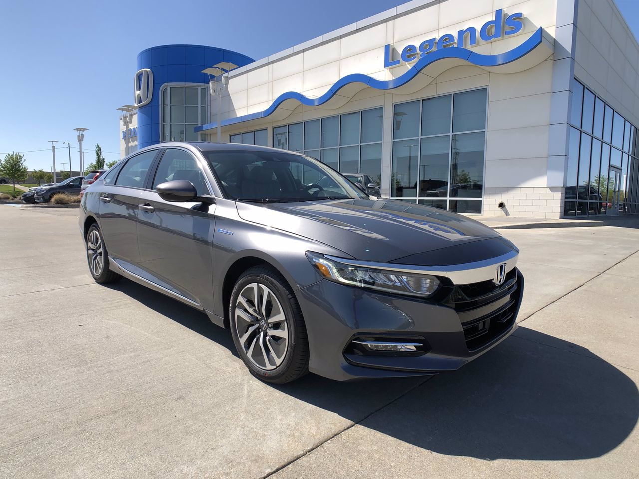 New 2020 Honda Accord Hybrid EXL in Kansas City AC09768 Legends Honda