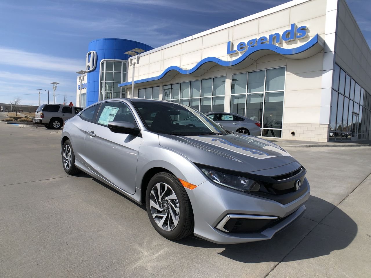 New 2019 Honda Civic Coupe LX in Kansas City #CI08910 | Legends Honda