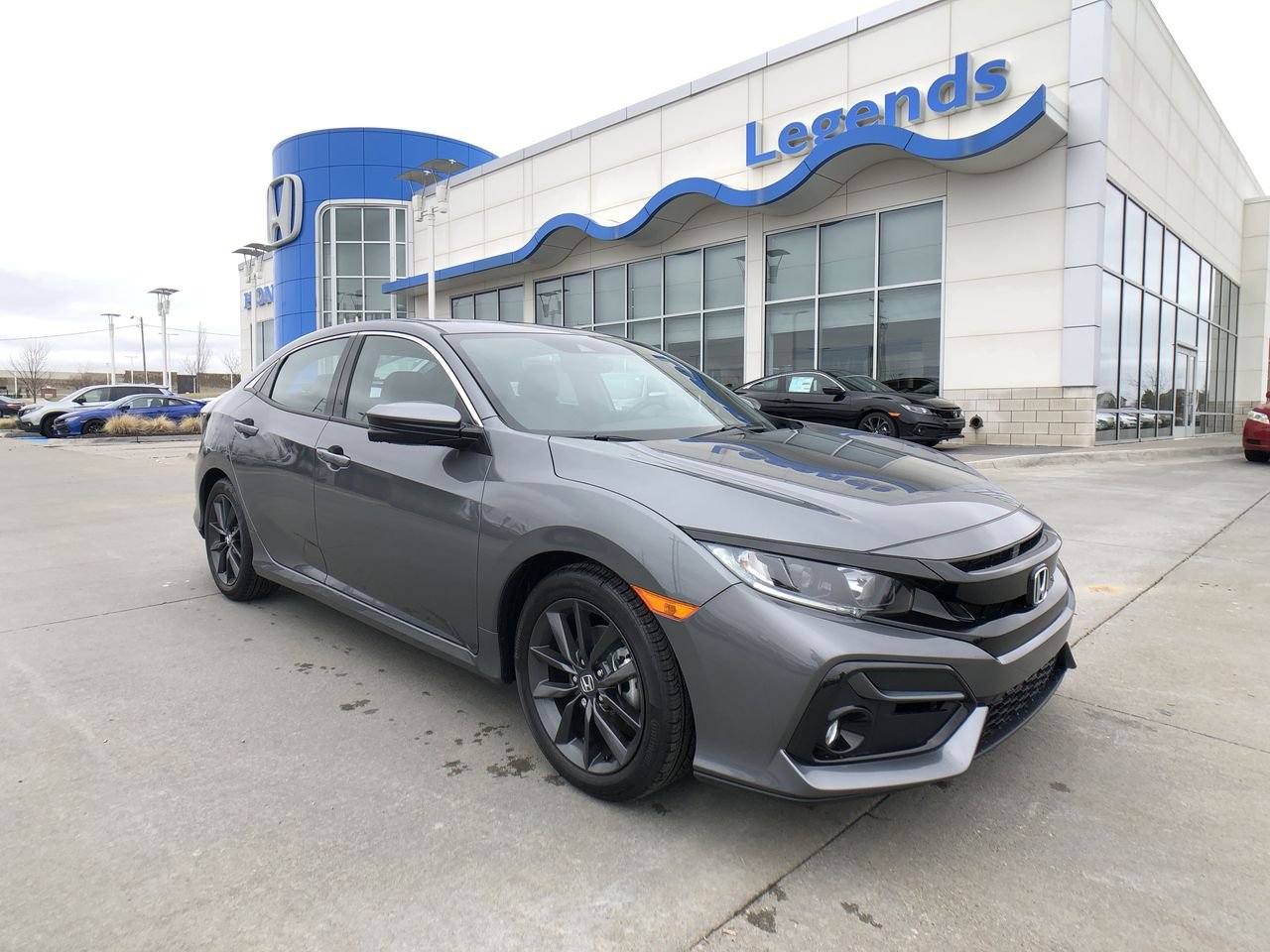 New 2020 Honda Civic Hatchback EX-L in Kansas City #CI12523 | Legends Honda