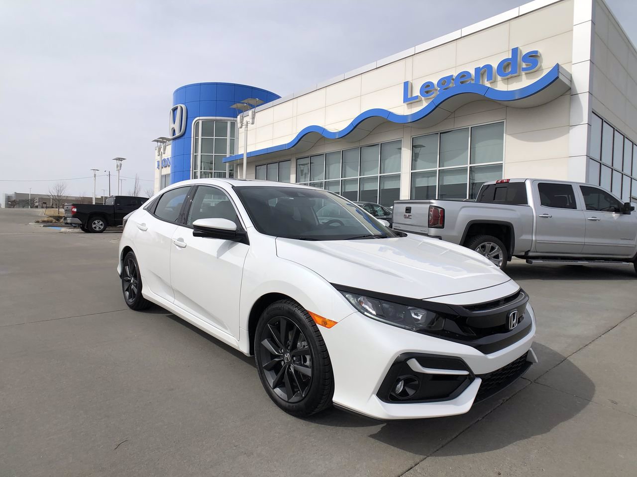 New 2020 Honda Civic Hatchback EX-L in Kansas City #CI20039 | Legends Honda